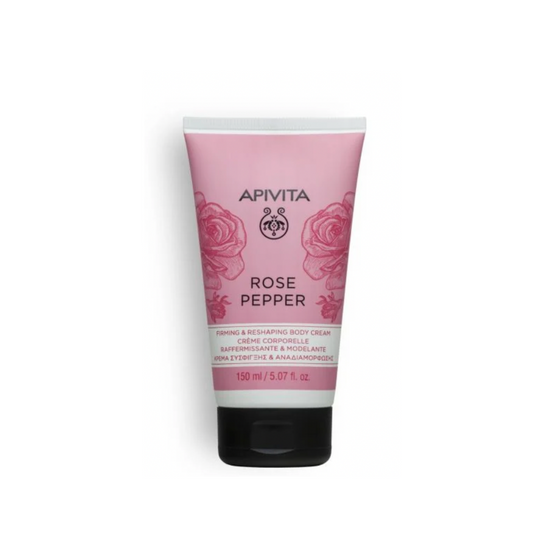 Apivita Rose Pepper Κρέμα Σύσφιγξης και Αναδιαμόρφωσης, 150ml