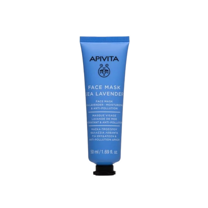 Apivita Face Mask Sea Lavender για Ενυδάτωση & Αντιοξειδωτική Δράση