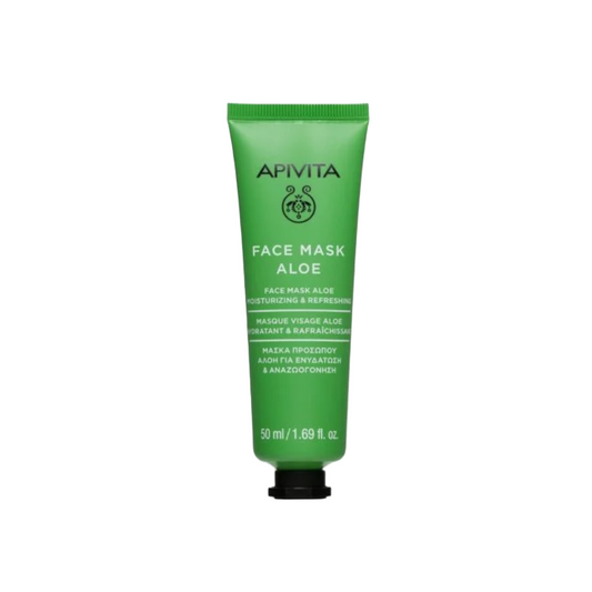 Apivita Face Mask Aloe για Ενυδάτωση & Αναζωογόνηση
