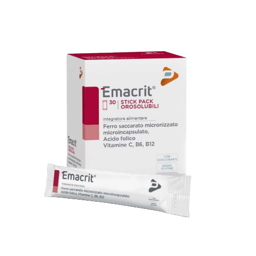 Emacrit Orally Soluble Sticks, 30 φακελάκια