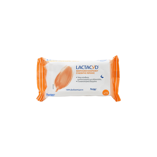 Lactacyd Intimate Wipes, 15 τμχ