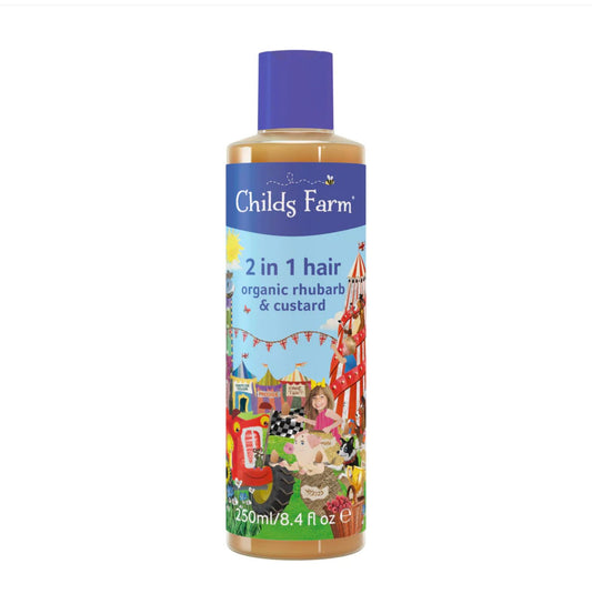 Childs Farm Shampoo & Conditioner Organic Rhubarb & custard, 250ml