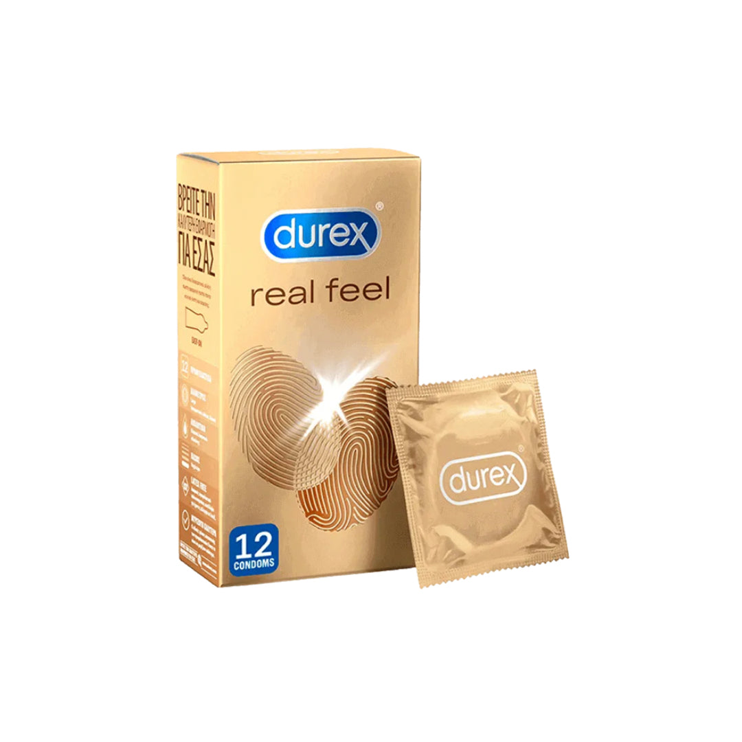 Προφυλακτικά Durex Real Feel, 12 τμχ