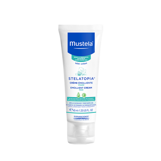 Mustela Stelatopia Emollient face cream, 40ml
