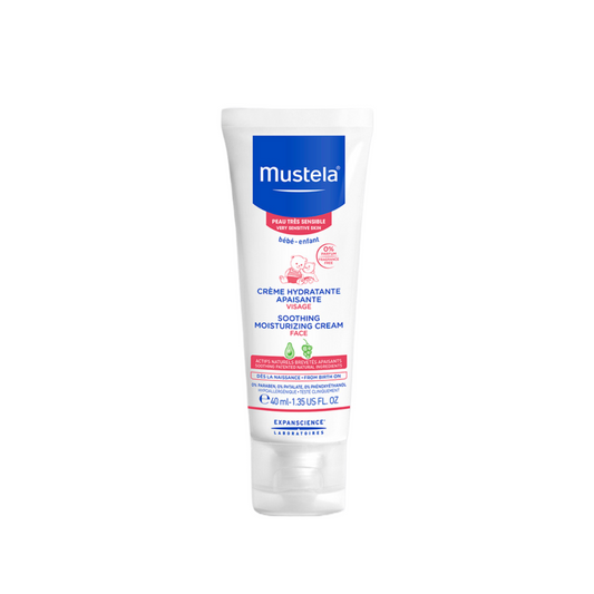 Mustela Soothing Moisturising face cream, 40ml
